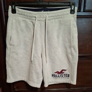 Hollister Men's Light Gray Athletic Shorts